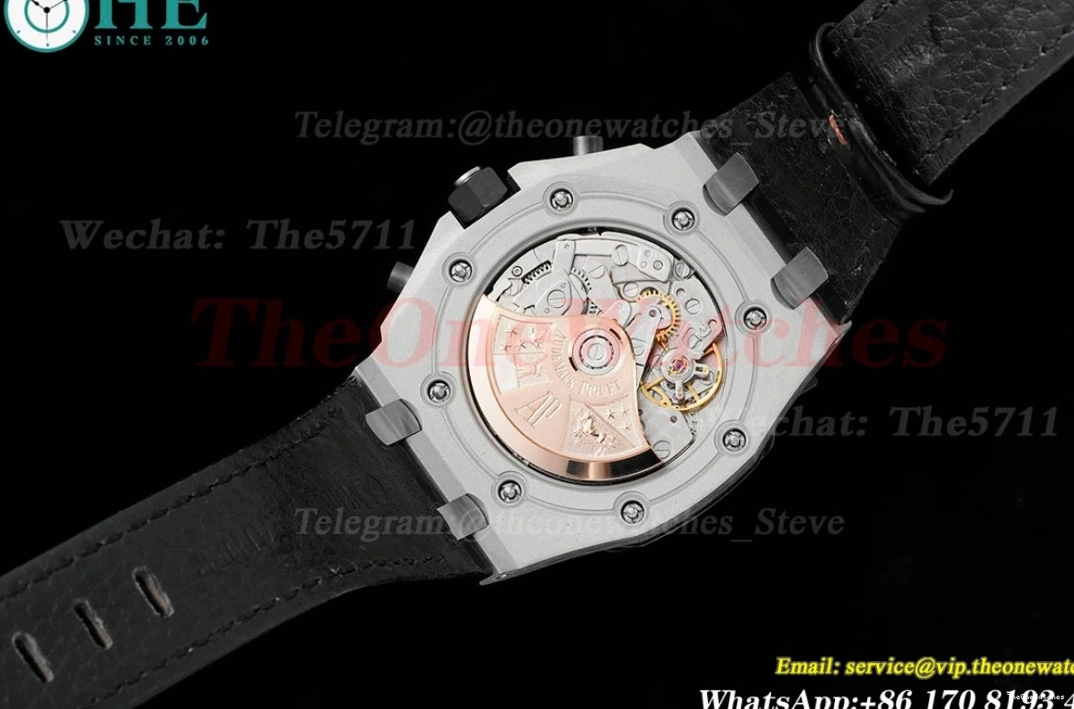 SS Black Org LE 42mm A7750 APF Offshore Oak Royal 0313